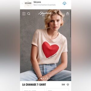 Sezane La Chamalade Tshirt